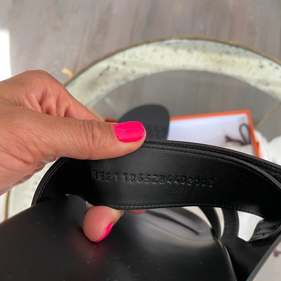 Authentic HERMES SOLD OUT Men’s Chypre Sandals SZ. EU 42 or 11.5 US - Picture 5 of 7